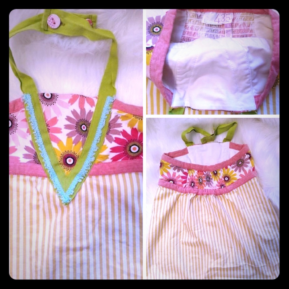 Matilda Jane size 8 girls halter top.